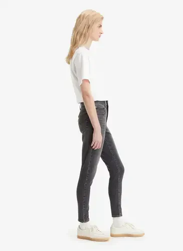 Levis 721 Siyah Kadınyüksek Bel Denim Pantolon HIGH RISE SKINNY RIVER ROCK LSE - Levis (1)