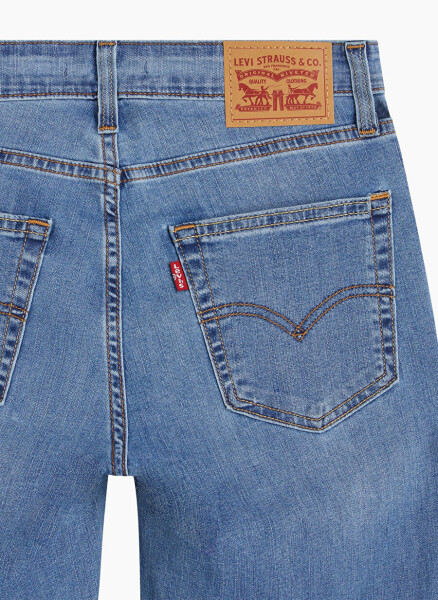 Levi's 721 Skinny Fit ochq oq rangli yuqori belli ayollar uchun jinsi shimlar - 13