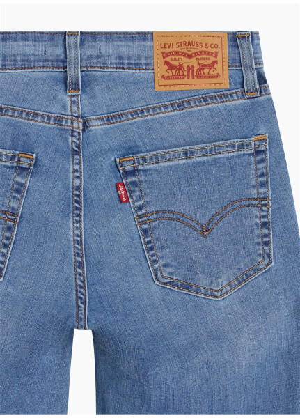 Levi's 721 Skinny Fit ochq oq rangli yuqori belli ayollar uchun jinsi shimlar - 20