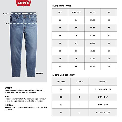 Levi's Ayollar uchun 501 Bo'lakli Jinsi Shimlar (Shuningdek, Plus o'lchamlarda ham mavjud) - 4