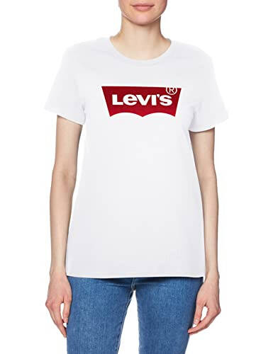 Levi's Ayollar uchun Perfect Krujka Yaka Tişört (Shuningdek, Plus O'lchamlarda ham mavjud) - 1