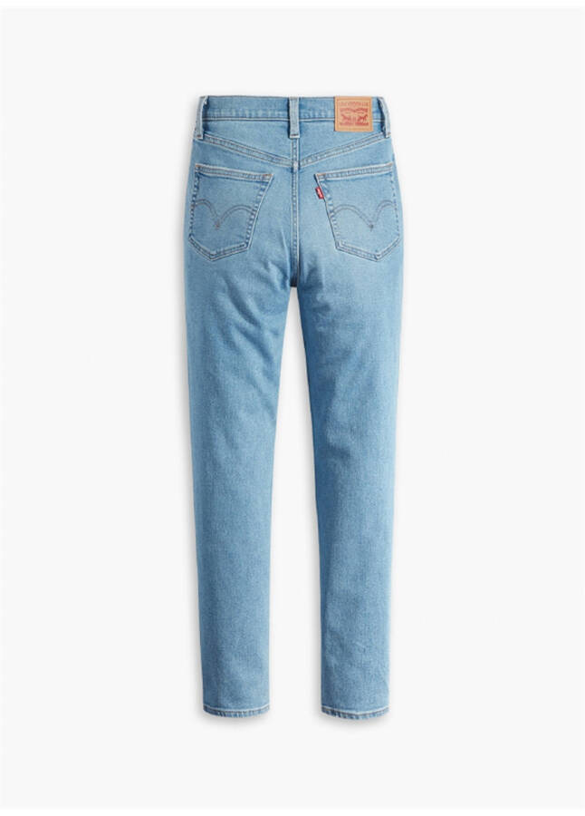 Levi's Ayollar uchun Yuqori Belli Denim Shimlar - 17