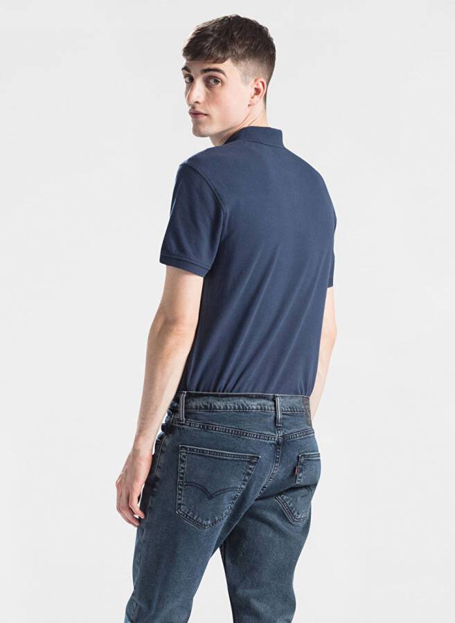 Levis Bisiklet Yaka Lacivert Erkek Polo T-Shirt - 2