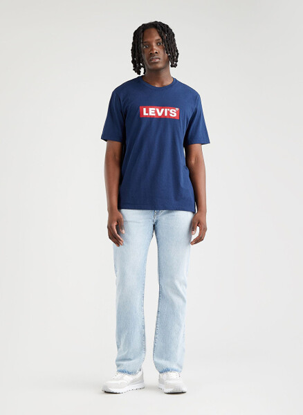 Levis Bisiklet Yaka Mavi Erkek T-Shirt LSE SS RELAXED FIT TEE SSNL BOXTAB2 - 1