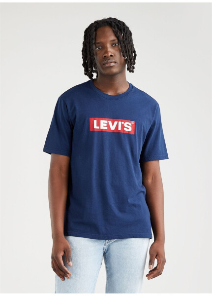 Levis Bisiklet Yaka Mavi Erkek T-Shirt LSE SS RELAXED FIT TEE SSNL BOXTAB2 - 6