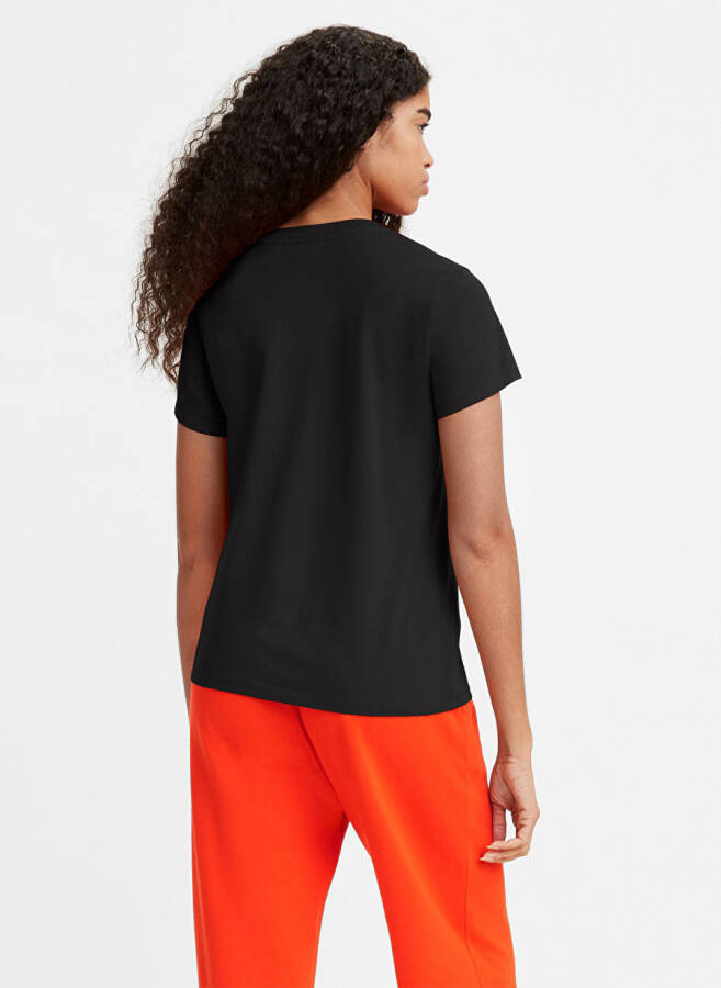 Levis Crew Neck Black Women's T-Shirt A4917-0000 Black T-Shirt - 3