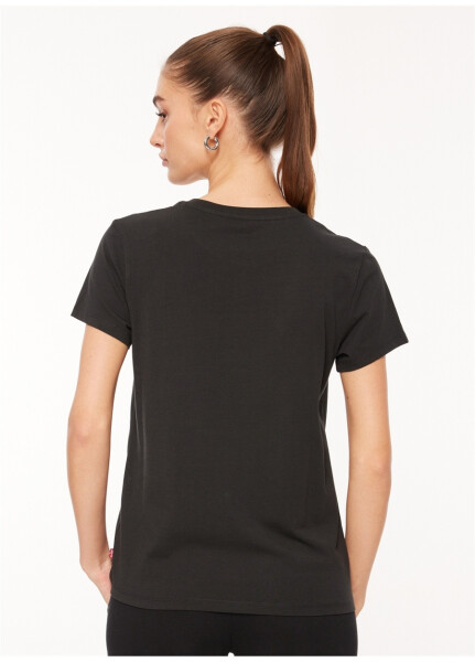 Levi's Crew Neck Printed Black Women's T-Shirt A2086-0103 LSE THE PERFECT TEE LSE - 15