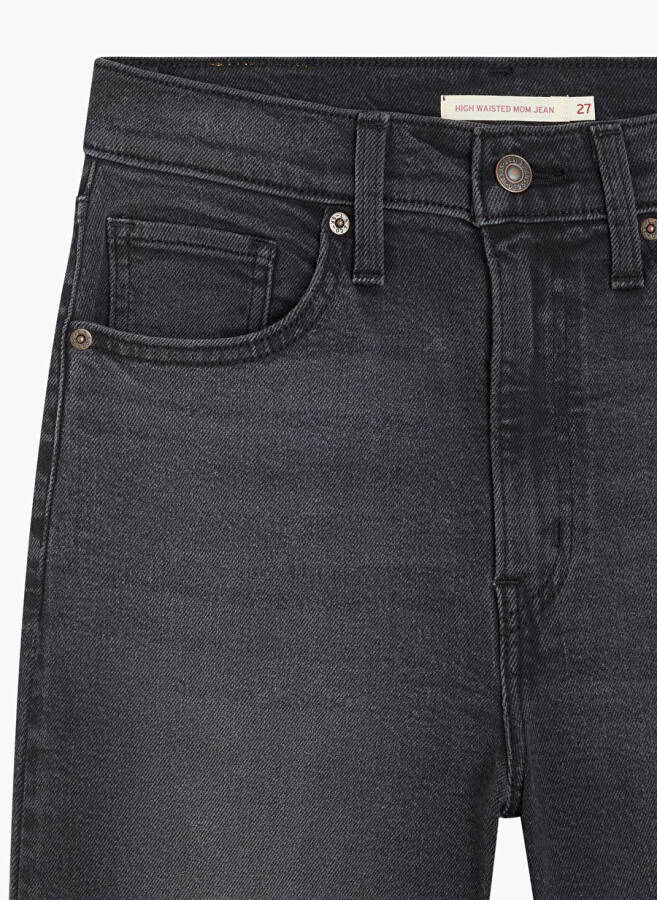 Levi's Dark Blue Women's High Waisted Denim Jeans HIGH WAISTED MOM JEAN SAY NO GO - 7