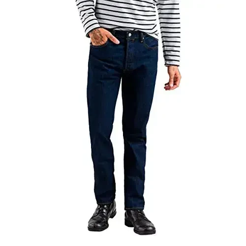Levi's erkaklar 501 Original Fit jinsi - LEVI'S