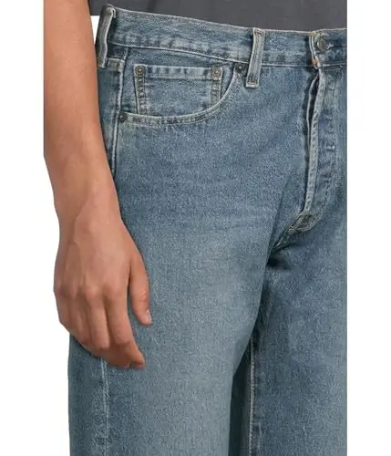 Levi's erkaklar 501 Original Fit jinsi (Katta va uzun o'lchamlarda ham mavjud), Ben, 40W x 32L - 4