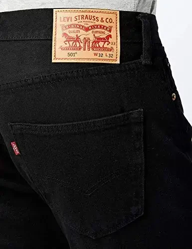Levi's erkaklar 501 Original Fit jinsi shimlar - 4