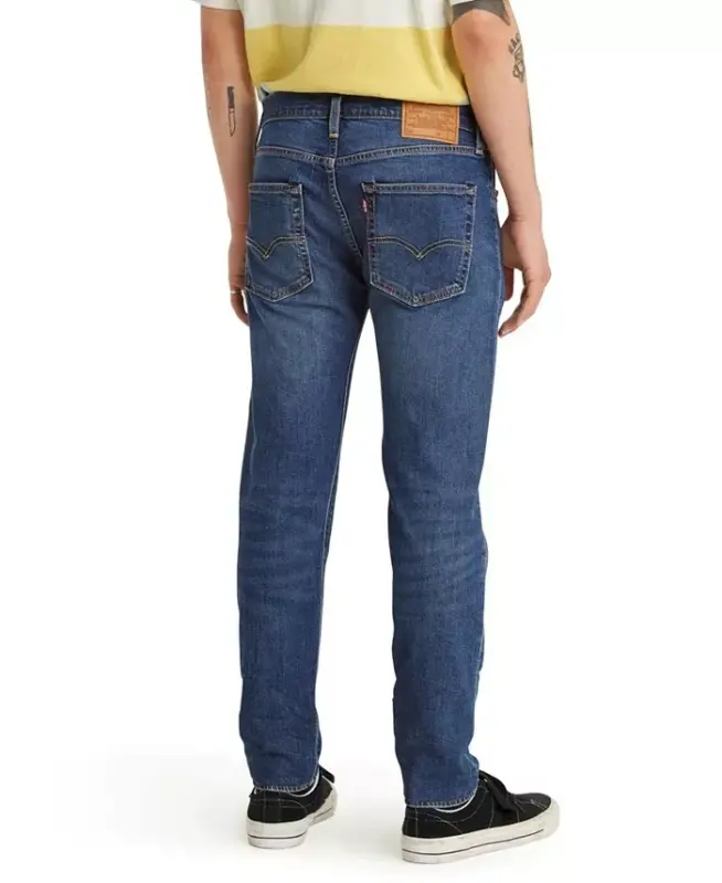 Levi’s® Erkaklar 512™ Flex Toraytirilgan Slim Fit Jinsi-Qizil Tuman - 2
