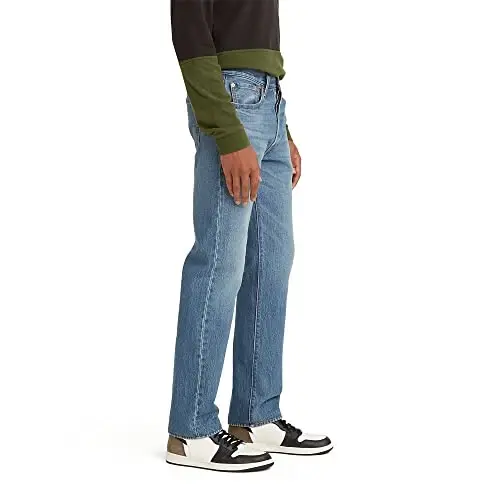 Levi's erkaklar uchun 501 Original Fit jinsi (Katta va uzun o'lchamlari ham mavjud) - LEVI'S (1)