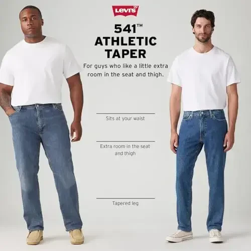 Levi's erkaklar uchun 541 atletik jinsi shimlar - 4