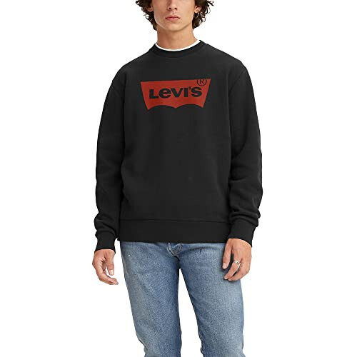 Levi's Erkaklar uchun Grafikli Krujka Yaka Svitşoti - 1