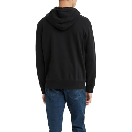 Levi's Erkek Core Fermuarlı Kapüşonlu Sweatshirt (Büyük ve Uzun Bedenler de Mevcut) - 4