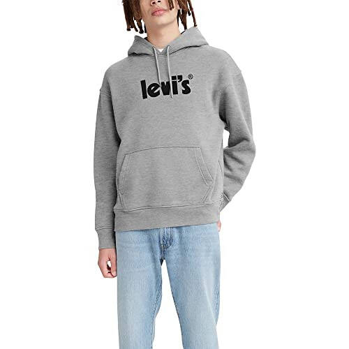 Levi's Erkek Grafik Kapüşonlu Sweatshirt (Büyük ve Uzun Bedenlerde Mevcut) - 1