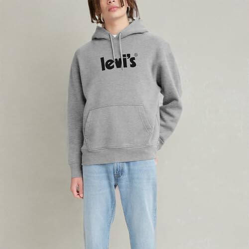 Levi's Erkek Grafik Kapüşonlu Sweatshirt (Büyük ve Uzun Bedenlerde Mevcut) - 3