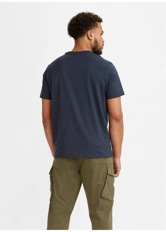 Levis Erkek Lacivert Bisiklet Yaka T-Shirt - 5