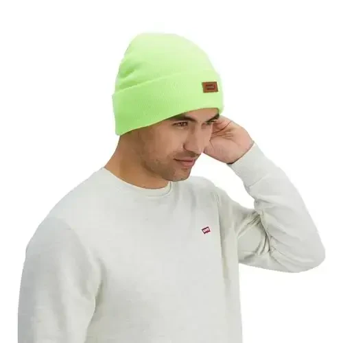 Levi's Men's All-Season Hero Beanie Soft Knit Cuffed Winter Hat, Warm & Comfortable Everyday Style - 6