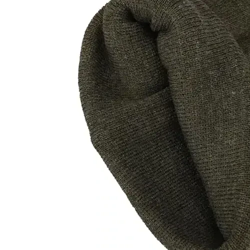 Levi's Mens All-Season Hero Beanie Soft Knit Cuffed Winter Hat, Warm & Comfortable Everyday Style - 5