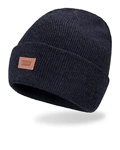 Levi's Men's All-Season Hero Beanie Soft Knit Cuffed Winter Hat, Warm & Comfortable Everyday Style - 2