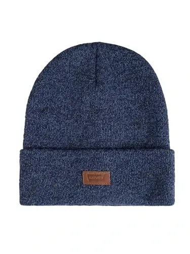 Levi's Men's All-Season Hero Beanie Soft Knit Cuffed Winter Hat, Warm & Comfortable Everyday Style - 2