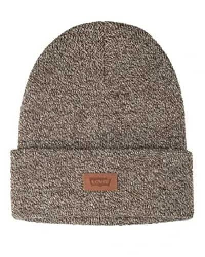 Levi's Mens All-Season Hero Beanie Soft Knit Cuffed Winter Hat, Warm & Comfortable Everyday Style - 3
