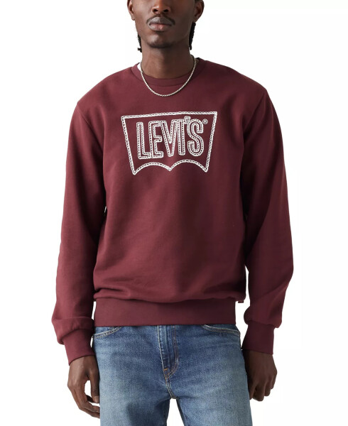 Levi's® Erkek Yuvarlak Yaka Uzun Kollu Yarasa Kol Logolu Sweatshirt İp Yarasa - 2