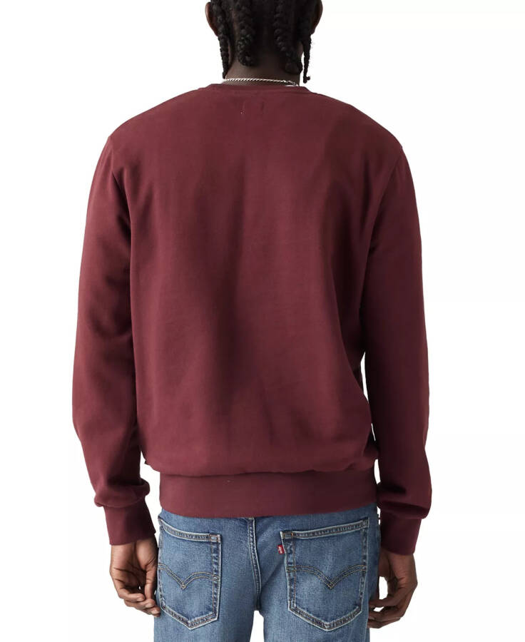 Levi's® Erkek Yuvarlak Yaka Uzun Kollu Yarasa Kol Logolu Sweatshirt İp Yarasa - 3