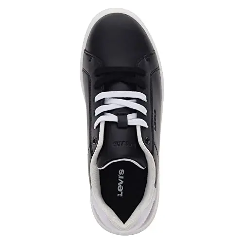 Levi's Womens Ellis Synthetic Leather Casual Lowtop Sneaker Shoe - 2