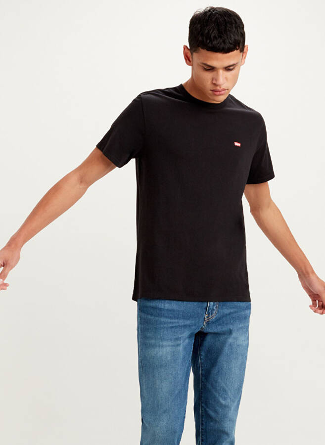 Levis Klassik HM TEE TR MINERAL BLACK qora rangli erkaklar uchun T-ko'ylagi - 2