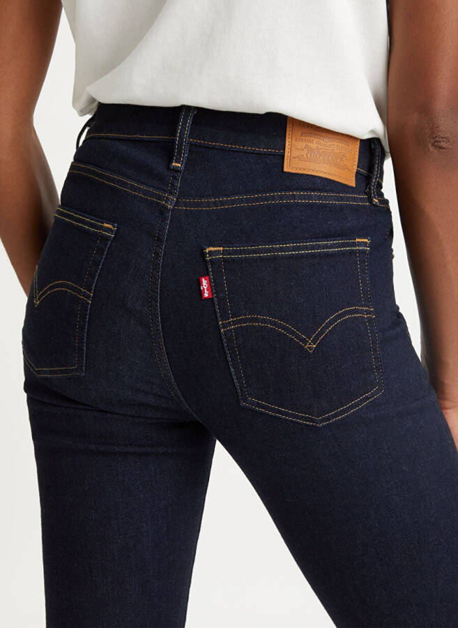 Levis Koyu Mavi Kadın Yüksek Bel Denim Pantolon 18883-0227 - 16