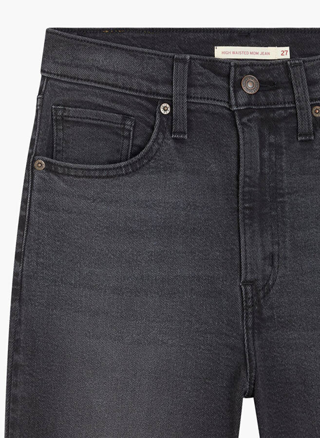 Levis Koyu Mavi Kadın Yüksek Bel Denim Pantolon HIGH WAISTED MOM JEAN SAY NO GO - 14