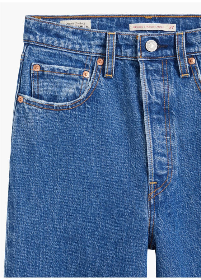 Levis Mavi Kadın Yüksek Bel Denim Pantolon - 21