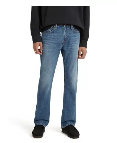 Levi’s Men’s 527 Slim Bootcut Fit Jeans - Blue Tunes - 1