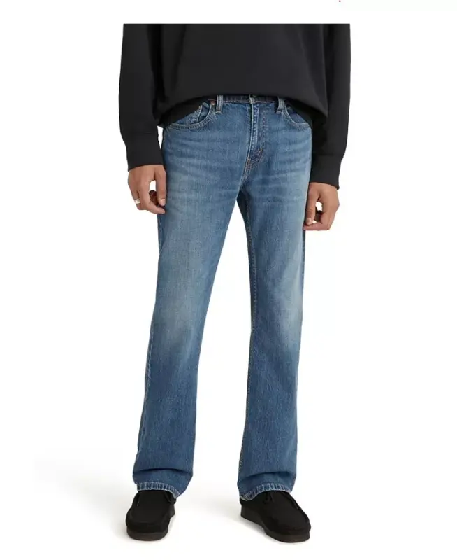 Levi’s Men’s 527 Slim Bootcut Fit Jeans - Blue Tunes - 1