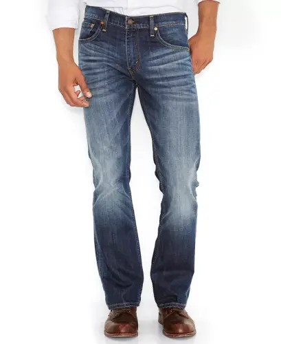 Levi’s Men’s 527 Slim Bootcut Fit Jeans - Wave Allusions Stretch - 1