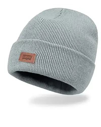 Levi's Men's All-Season Hero Beanie Soft Knit Cuffed Winter Hat, Warm & Comfortable Everyday Style - 2