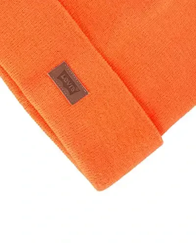 Levi's Men's All-Season Hero Beanie Soft Knit Cuffed Winter Hat, Warm & Comfortable Everyday Style - 4