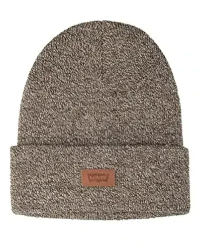 Levi's Men's All-Season Hero Beanie Soft Knit Cuffed Winter Hat, Warm & Comfortable Everyday Style - 3