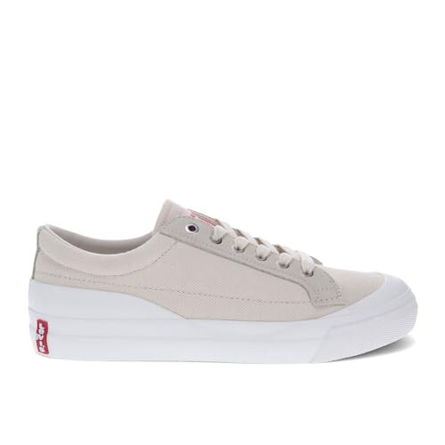 Levi's Mens LS1 Canvas and Suede Lowtop Casual Sneaker Shoe - 6