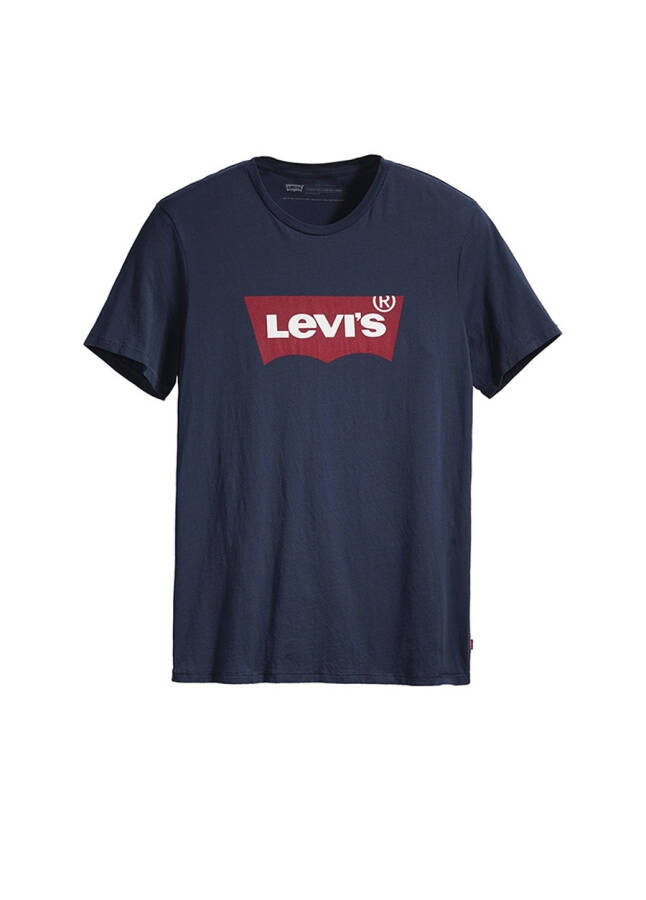 Levi's Men's Navy Blue Crew Neck T-Shirt - 6