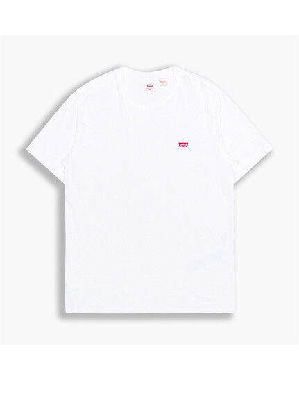 Levi's Men's White Crew Neck T-Shirt - 12