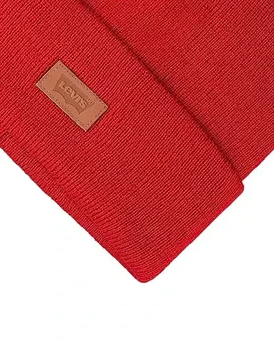Levi's Men's All-Season Hero Beanie Soft Knit Cuffed Winter Hat, Warm & Comfortable Everyday Style - 4