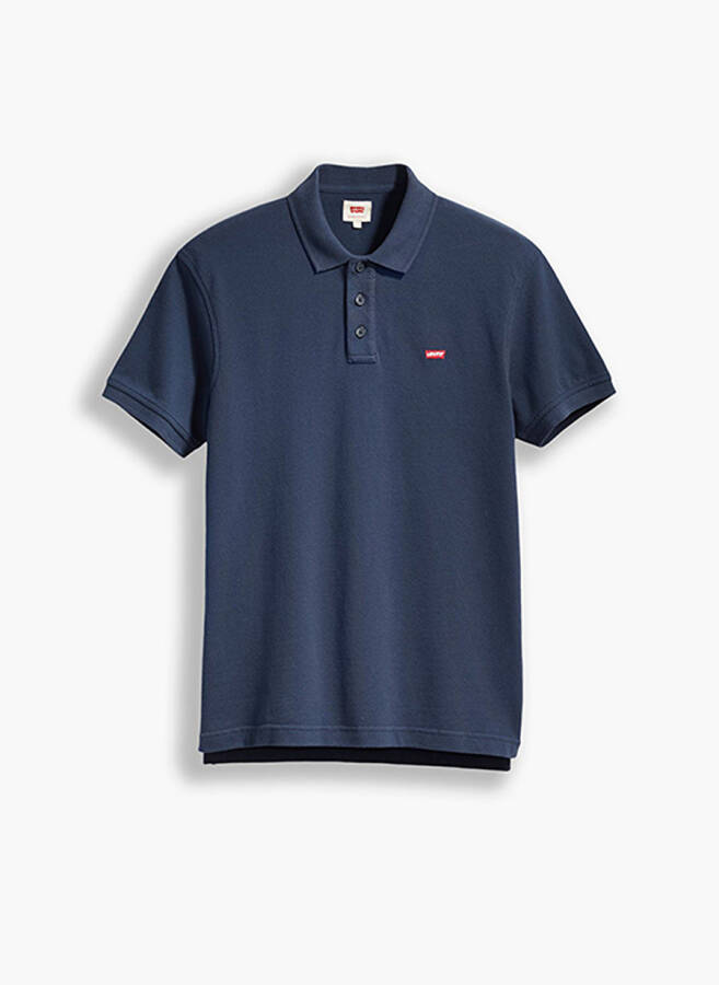 Levi's Polo T-Shirt for Men with a Collar, Navy Blue - 3