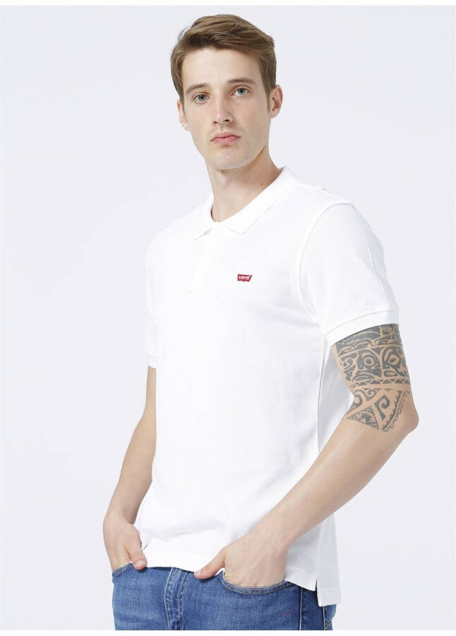 Levis Polo T-Shirt with a Collar in Beige for Men - 6