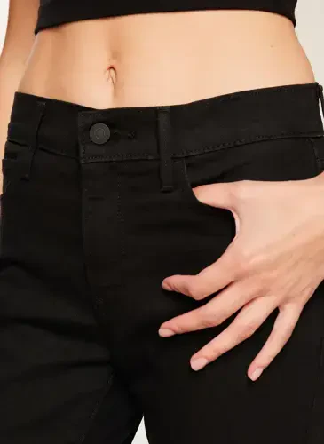 Levis Qora Ayollar Jinsiy Shim A7088-0000 - 4