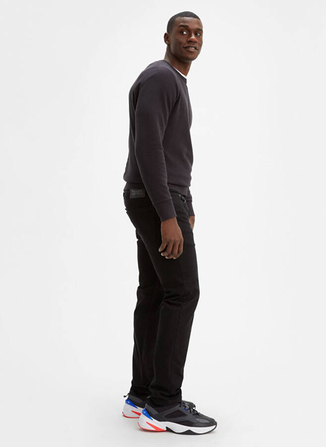 Levi's Siyah Erkek Normal Bel Regular Tapered Denim Pantolon TAPER NATIVE CALI A2088-0006 LSE502 - 5