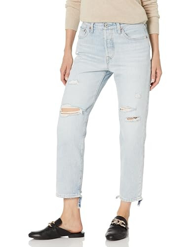 Levi's Women's 501 Crop Jeans - 1